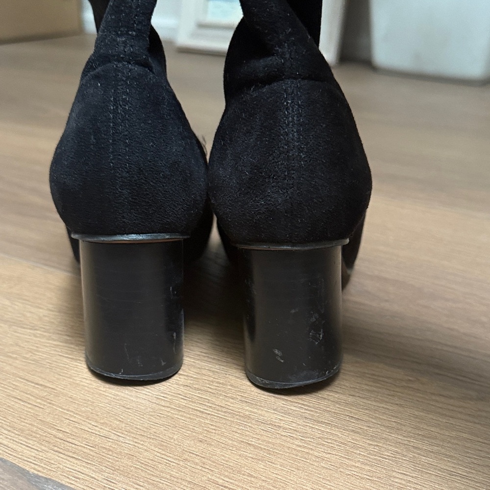 L'INTERVALLE Black Suede Boots - Picture 4 of 4